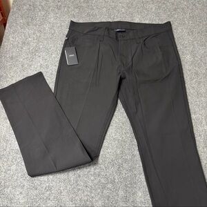 AJ Armani jeans Polymide Elastic Black Pants Sz 36 NWT